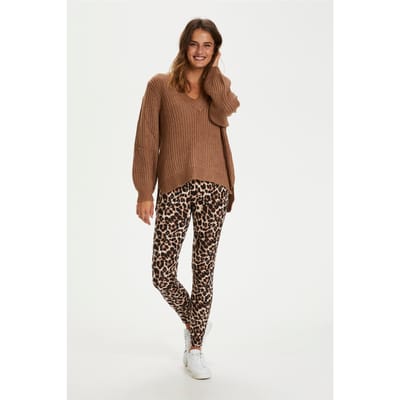 Legging met print voor dames KAFFE Pappi