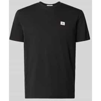 Calvin Klein Zwarte Katoenen T-Shirt voor Mannen