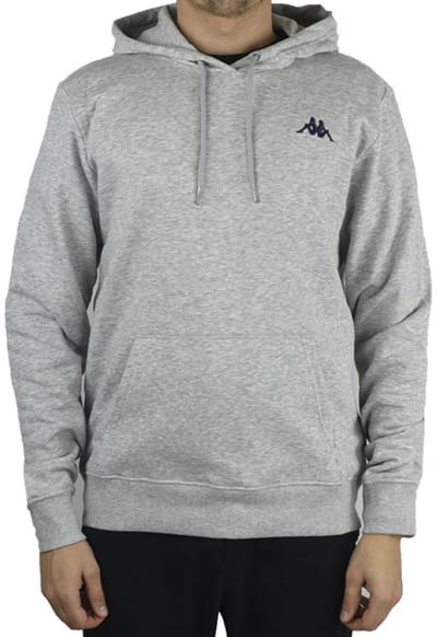 Kappa Vend Hooded 707390-15-4101M, Mannen, Grijs, Sweatshirt, maat: M