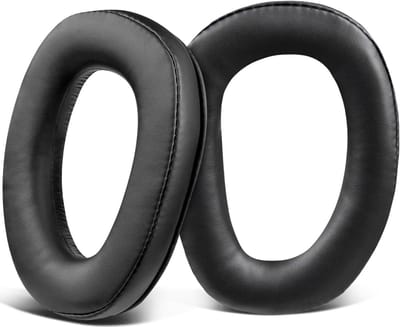 Dailygoods - SOULWIT vervangende lederen oorkussens voor Sennheiser GSP 370/350/303/302/301/300, hoofdtelefoon voor GSP370, GSP350, Earpads voor geluidsisolatie