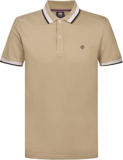 Petrol Industries - Heren Piqué polo Virgo - Oranje - Maat M