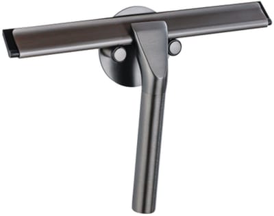 FugaFlow Eccelente Acces Glaswisser - houder - 22cm - Geborsteld Gunmetal PVD