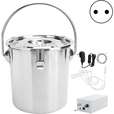 Kit de machine à traire électrique 3L Appareil de pâturage réglable à impulsion portable pour brebis chèvre 100 ?240VEU