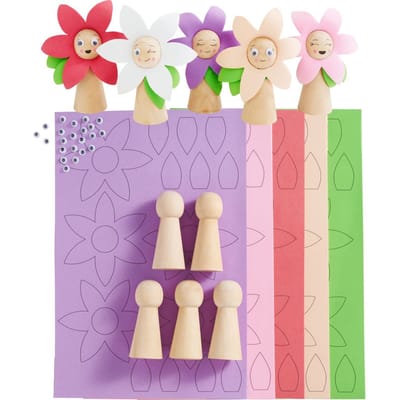VBS Knutselset "Lentebloemen"