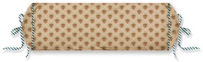 Pip Studio Jaipur Flower Roll Cushion Sierkussen - 22 x 70 cm cm - Groen