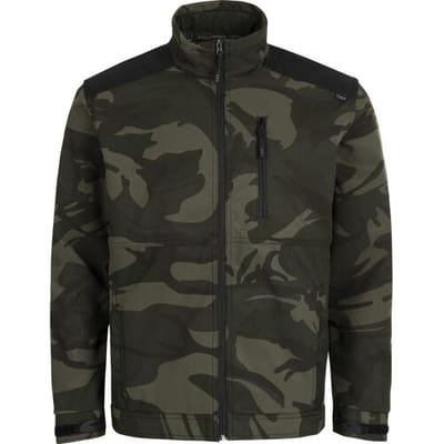 Cerva softshell jack camouflage XXL groen