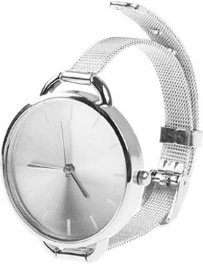 Hidzo Horloge Chronos ø 37 mm - Blauw/Roze/Blauw - Inclusief horlogedoosje