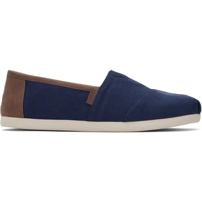 Espadrilles met leren details Toms Alpargata