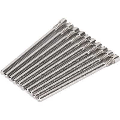 10 stuks Horlogeband Schroefbuis Staal Precisie Professioneel Lichtgewicht Slijtvast Horlogeband Schroef Schakelpin 0.65 X gray