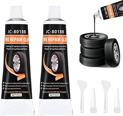 Bandenlijm, Rubberlijm, Bandenreparatieset, Velgenreparatieset