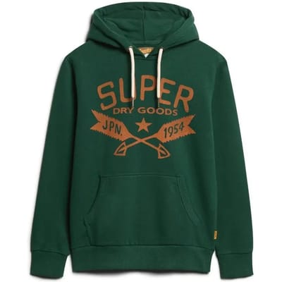 Superdry - Outdoor hoodie met print - Heren - Hoodies