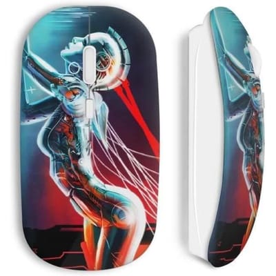 Souris Sans Fil Robot Girl Sexy