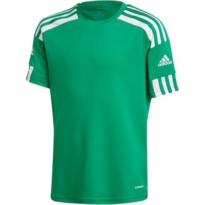 Adidas Squadra 21 Shirt Korte Mouw Kinderen - Groen / Wit | Maat: 152