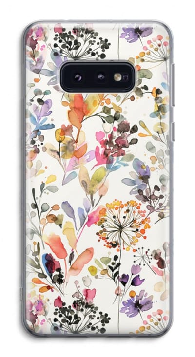 Case Company® - Hoesje geschikt voor Samsung Galaxy S10e hoesje - Wilde grassen - Soft Cover Telefoonhoesje - Bescherming aan alle Kanten en Schermrand