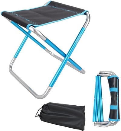 Dailygoody - Opvouwbare kruk - Campingkruk - Lichtgewicht en