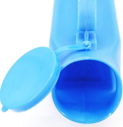 Draagbare urinoir voor mannen - 1L urinefles met deksel