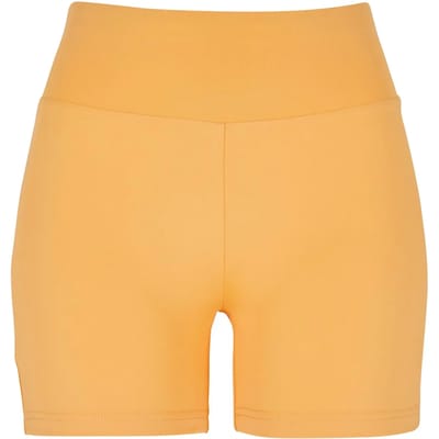 Urban Classics - Recycled High Waist Hotpants Korte cycle broek - 4XL - Oranje