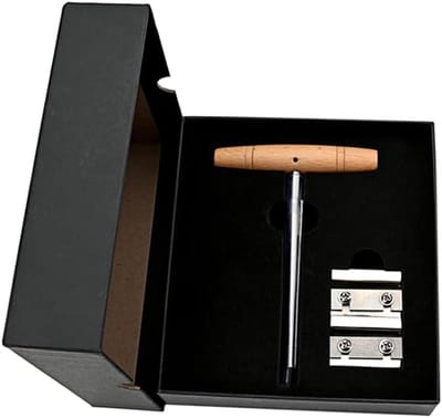Viool Stempen Set - Luthier Gereedschap - Stempen Onderhoud - Metaal Hout Combinatie - 3/4 4/4 Maat