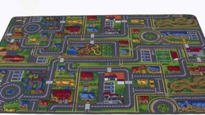 Stratenplan Verkeerskleed 140 x 200 cm