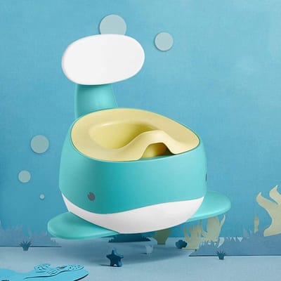 Kinder Toilet Trainer - Potty Training Seat - Baby Zindelijk Maken - Stabiel Met Anti-slip - 35x33x30cm - Groen