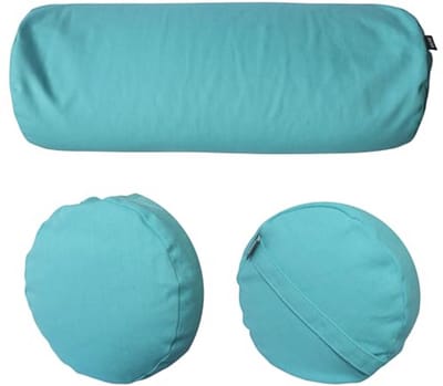 Milieuvriendelijke Yoga Bolster van Boekweit - 61 cm x 23 cm, Wasbare Hoes, Ideaal voor Meditatie en Ondersteuning