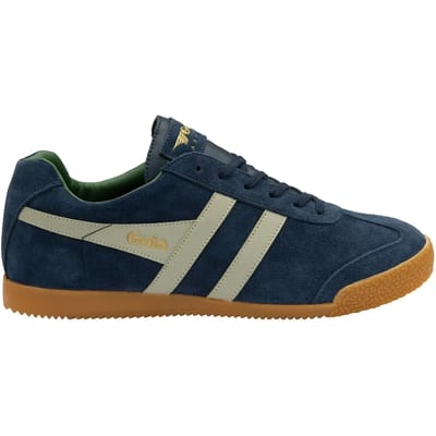 Lage Sneakers Gola Baskets basses Harrier Suede bleu marine