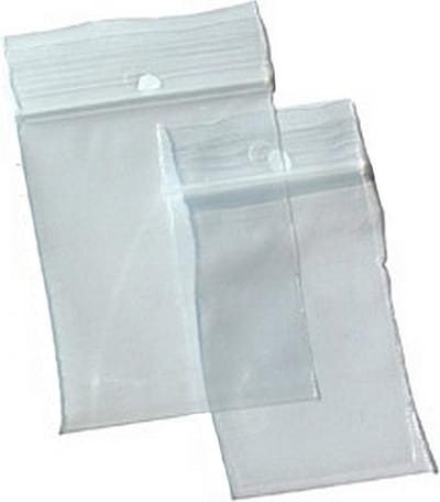 Gripzakjes 100x150 mm / 1000 stuks - 50 micron