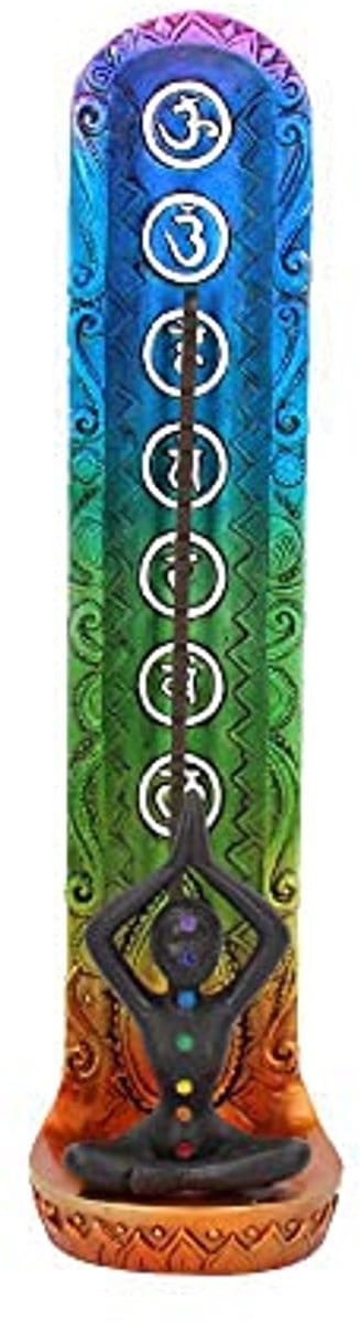 Spirituele rookvat voor meditatie en decoratie - 11 cm, blauw