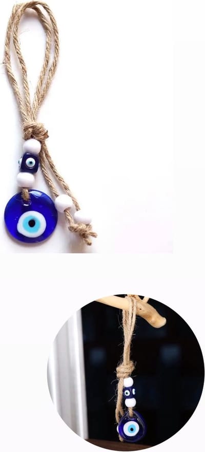 Akyol - Evileye – evil - eye - blauwe evileye - blauwe oog hanger - geluk-evil eye - boze oog - bescherming - boze oog hanger - turkse oog -nazar boncuk - cadeau voor vriendin - cadeau voor dame - nazar - evil eye hanger