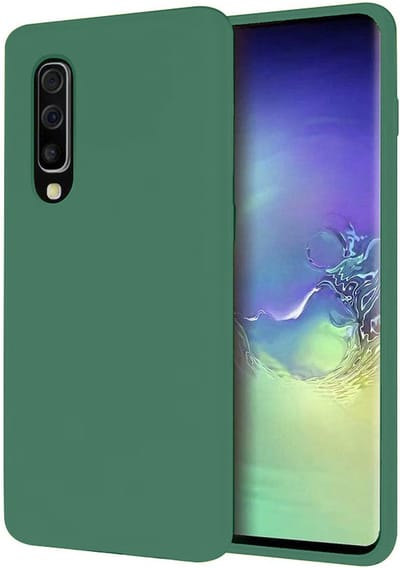 ShieldCase silicone case geschikt voor Samsung Galaxy A50 hoesje - optimale bescherming - perfecte pasvorm - TPU Materiaal - groen