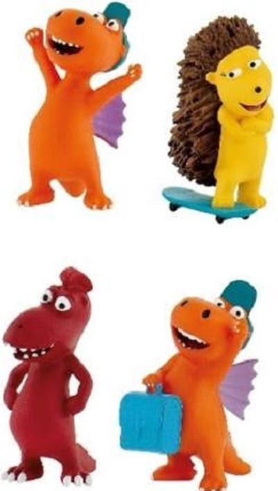 Het kleine draakje Kokosnoot (4 stuks +/- 6cm hoog)