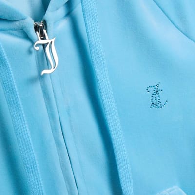 Juicy Couture Juicy Couture Madison Col Out Hoodie BLAUW - Maat M