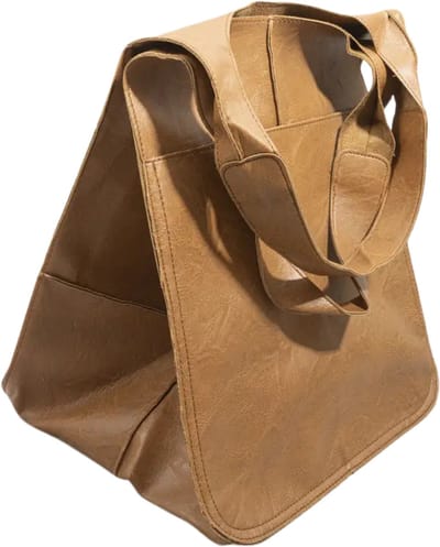 Bovista Strandtas - Ibiza - Tas - Tote Bag - Shopper - Lichtbruin - Met Rits