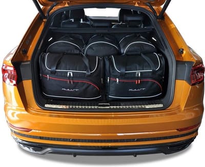 AUDI Q8 2018+ 5-delig Reistassen Op Maat Auto Interieur Kofferbak Organizer Accessoires
