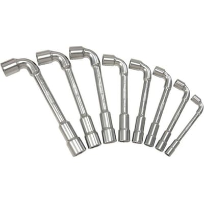 KS Tools ULTIMATE+ Dubbele Steeksleutelset, Gebogen, 11 Delig