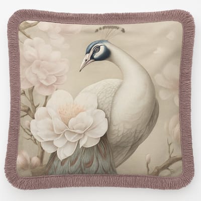Luxe Kussensloop - kussenhoes - Sierkussenhoes - hoes voor sierkussens met Volants – 45x45 cm – Zwaan - Fluweelzacht, Kleurrijk & Stijlvol - De Groen Home