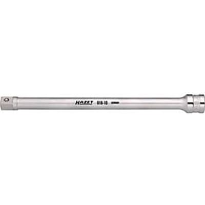 HAZET verlengstuk 918, vierkantaandrijving 1/2 inch, L 250 mm, speciaal staal, verchroomd, DIN 3123/ISO 3316