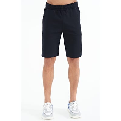 Heren Geprinte Fleece Sweatshorts