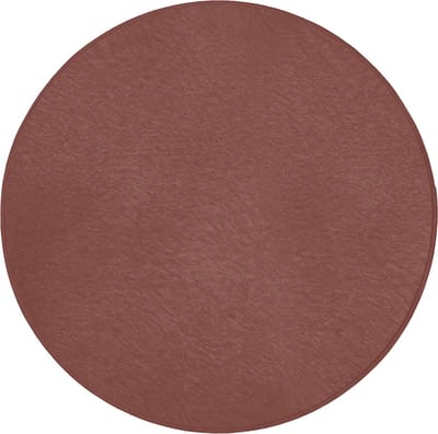 Badmat rond 70x70 cm - Antislip - Palet - Rood - Interieur - Badmatten voor badkamer - Badkamermat - Douchemat - Ronde badkamer mat
