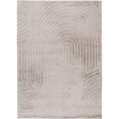 Muratap Comfort japandi fluffy vloerkleed - effen 3d effect & soft touch-
