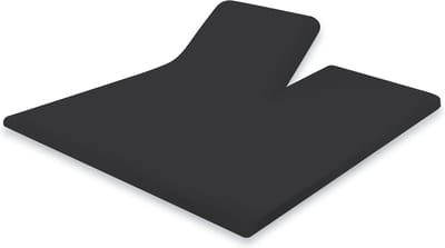 Eleganzzz Splittopper Hoeslaken Katoen Perkal - Antraciet - 160x200cm - Split Enkel - Single Split Topper - Hoeslakens - Tweepersoons