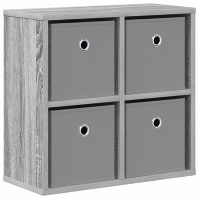 vidaXL - Dressoir - Grijs - Sonoma - 49,5 - x - 22 - x - 47 - cm