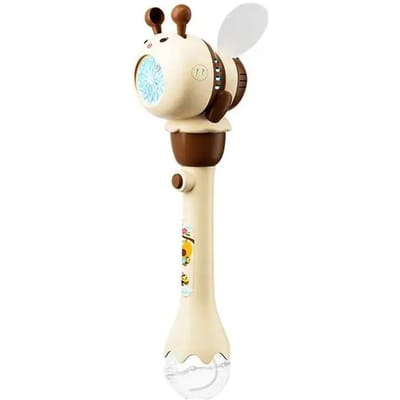 12 Hole Bee Elektrische Bubble Gun Kinderen Speelgoed Bubbles Machine Cartoon Zeepblazers Kinderen Cadeau Buitenspellen Automatische Maker