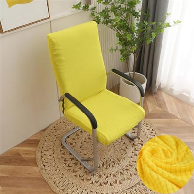 Hoes voor computerstoel stofbestendig jacquard kantoorstoel hoes elastisch voor thuis fauteuil 1 st Sillas De Oficina S