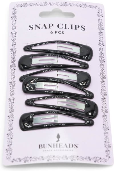 Capezio - Snap Clips - Bunhead -BH1515 - BLK