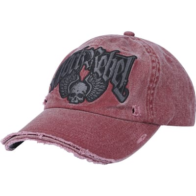 Rock Rebel by EMP Rode honkbalpet met gebruikte look - Unisex - Standard