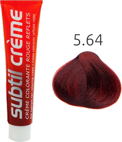 Subtil - Color - Crème Rouge Reflets - 5.64 Kastanje Lichtrood Koper - 60 ml