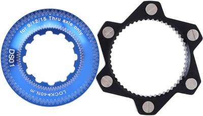 Dailygoods - Rotor Adapter Center Lock Hub - 6-Bolt Adapter - Hoogwaardige Aluminium - Rem Onderdelen - Geschikt voor Mountainbikes - Compact Formaat