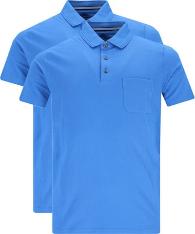 Hajo Heren poloshirt 2 pack Pique