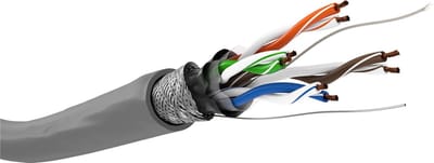 Wentronic 93274 - Netwerkkabel - Zonder connector - 100 m - Grijs